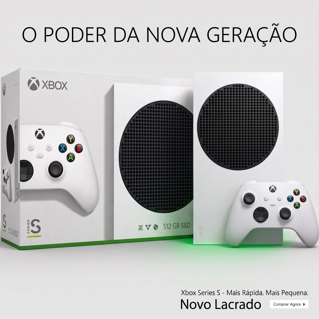 console Microsoft Xbox séries s 512GB SSD,novo,lacrado
