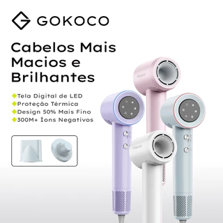 GOKOCO Secador de Cabelo de Alta Velocidade Secador de Cabelo Profissional 1500W Alta Velocida de 2Minutos Secagem Rápid