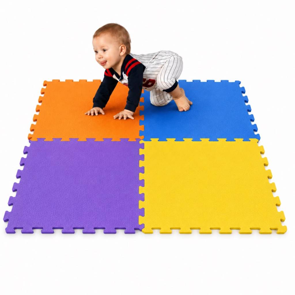 Kit Tatames 50X50 Area Infantil Academia Lazer Biblioteca Forro Escola Casa Pilates