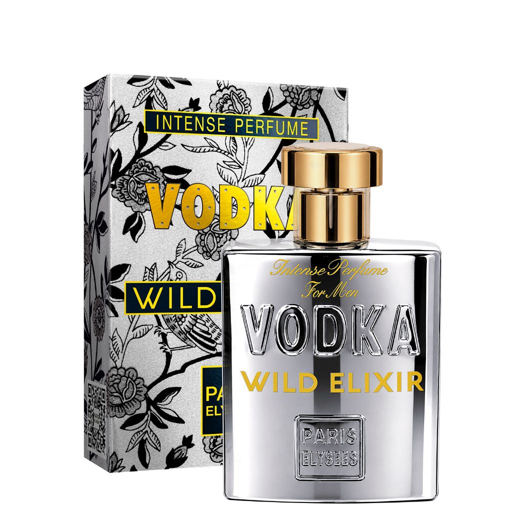 Perfume Vodka Wild Elixir Paris Elysees Masculino 100ml