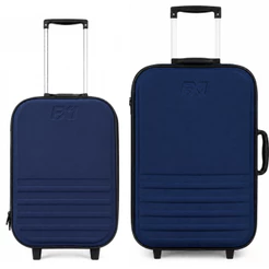 Kit Mala De Bordo Pequena 10 kg + Mala De Viagem Média 23 kg