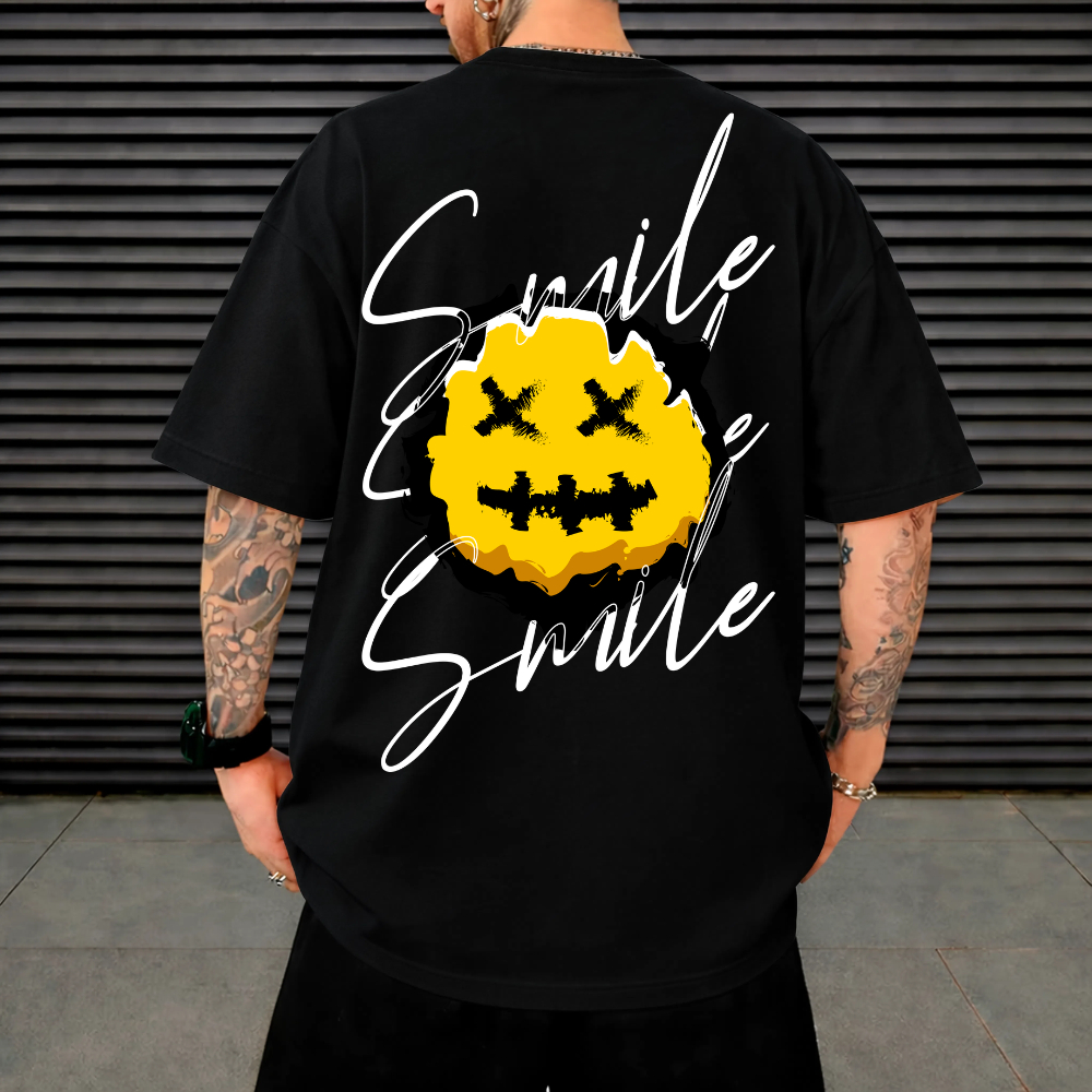 Camiseta Masculina Oversized Streetwear Camisa Blusa 100% Algodão Unissex Leve Confortável Estilosa Casual Larga