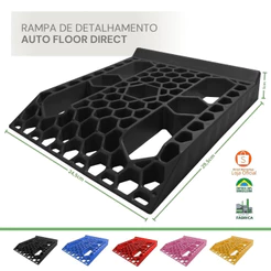Kit 4 Rampa Detalhamento Automotivo Meia Pata Limpeza Pneus Autofloor - Direct Borrachas