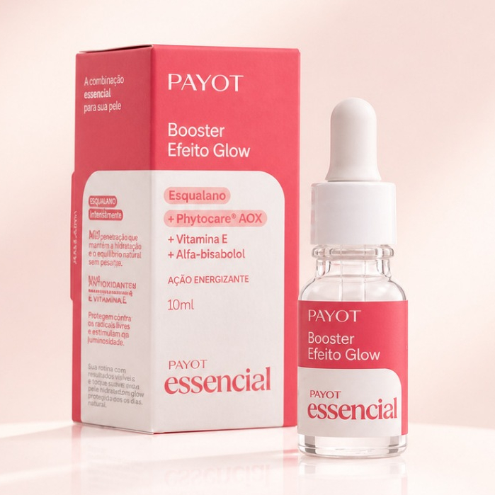 Booster Efeito Glow PAYOT Essencial 10 ml com Esqualano e Vitamina E