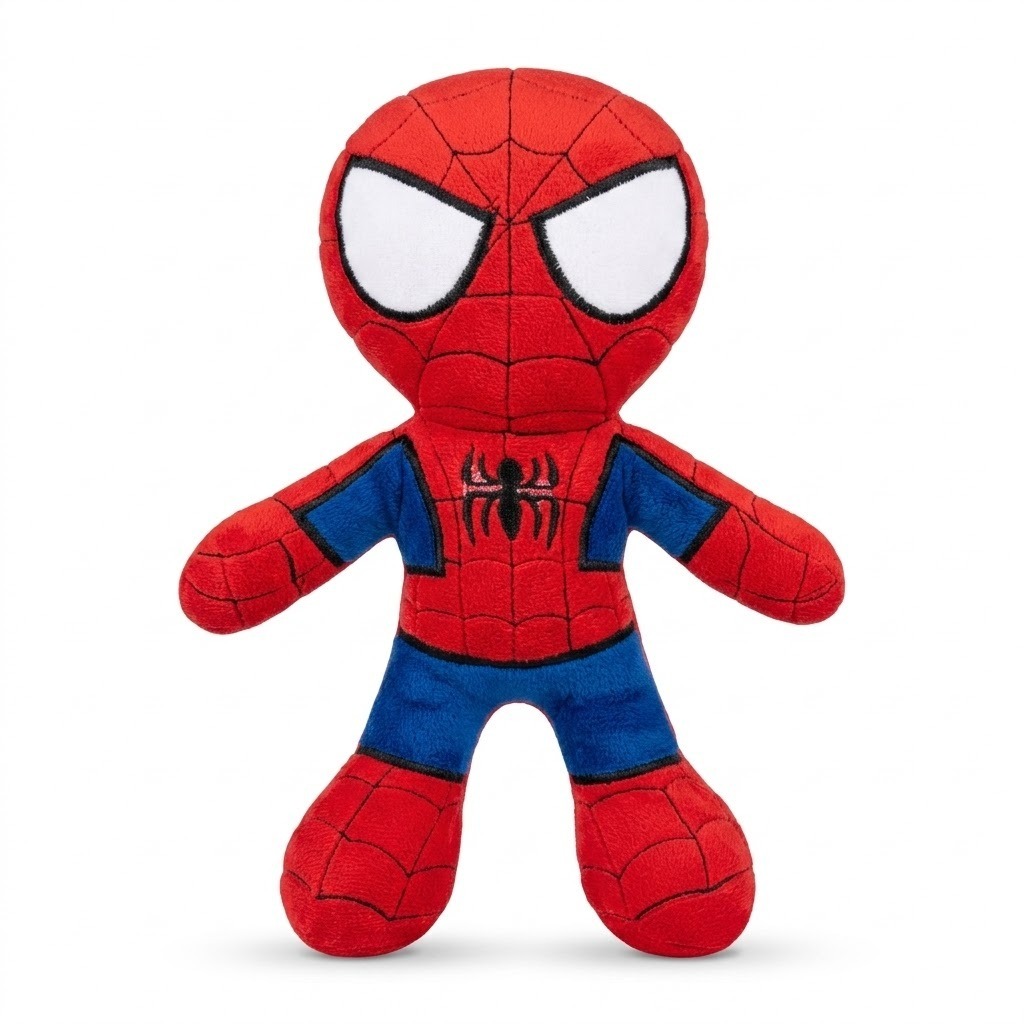 Pelúcia Personagem Homem Aranha Brinquedo Marvel Infantil Antialérgico 28cm