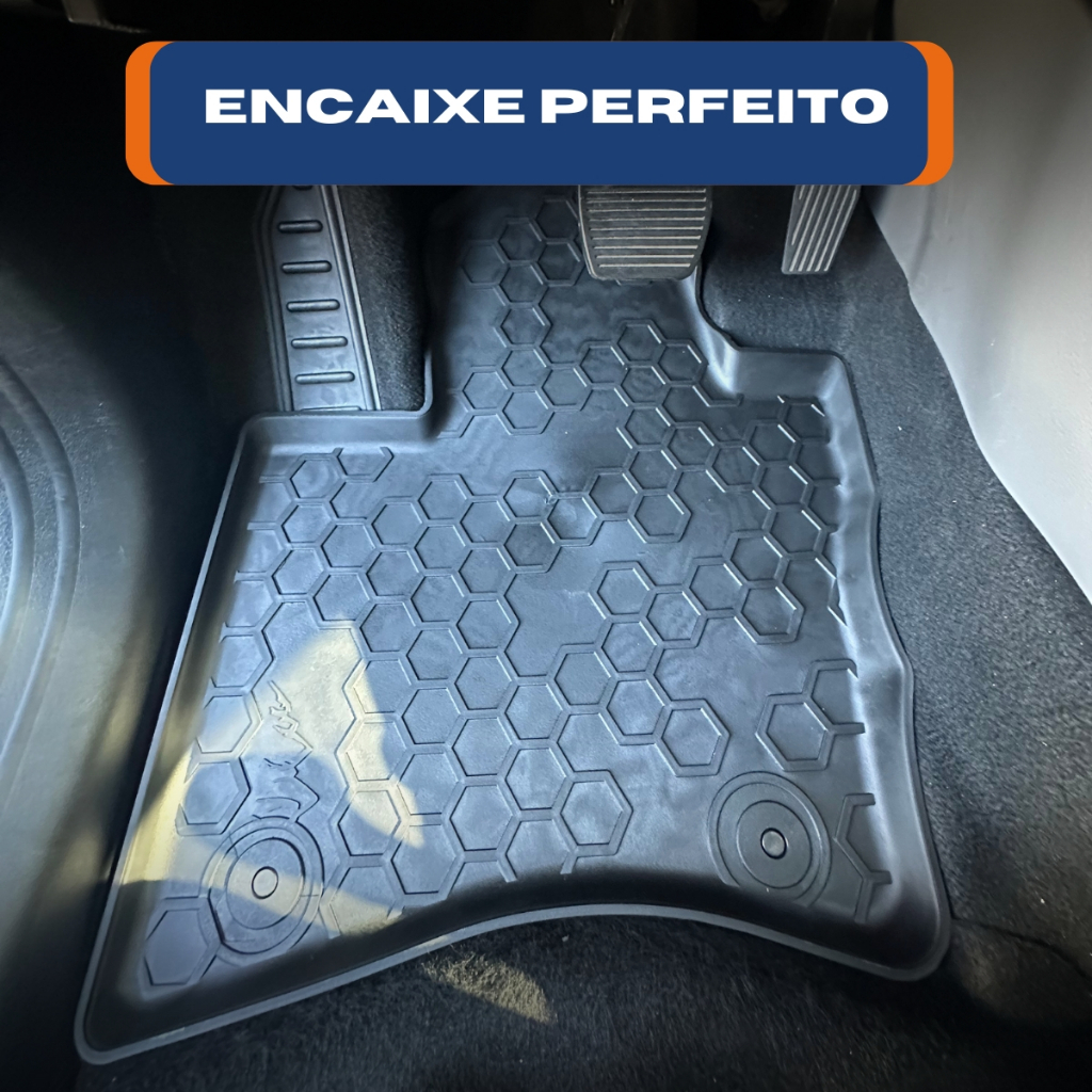 Tapete Wrv 2027 Tapete Compatível com Honda Wrv Bandeja Grid Bordas Elevadas Tapete Borracha Wrv — imagem 2 de 2