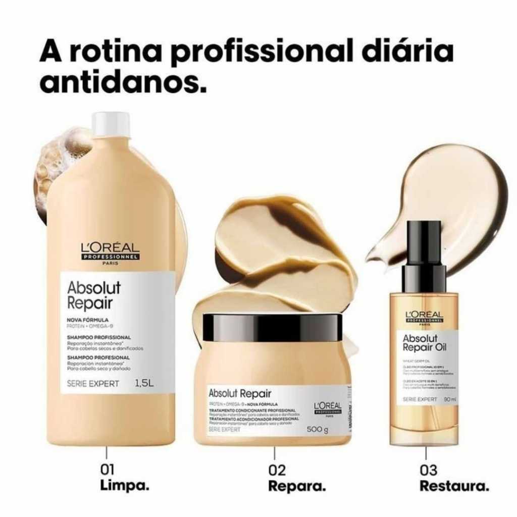 Transforme seus cabelos com o kit shampoo ,Condicionador e máscara L'oreal — imagem 2 de 2