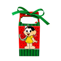 Kit Caixinhas Milk Personalizada - Lembrancinha de Festa - Magali