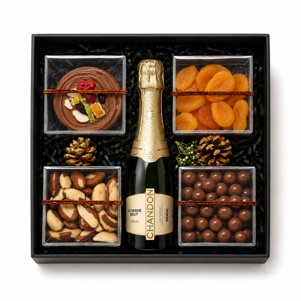 KIT ESPUMANTE - CHANDON BABY FRUTAS SECAS