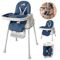 Cadeira de alimentação para bebe Cadeirinha de alimentação bebê Introdução alimentar para bebê Pipdip