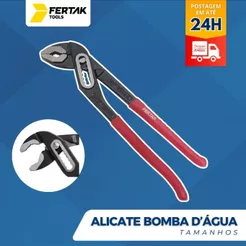 Alicate Bomba D'água 12'' (250mm) Uso Profissional - Fertak
