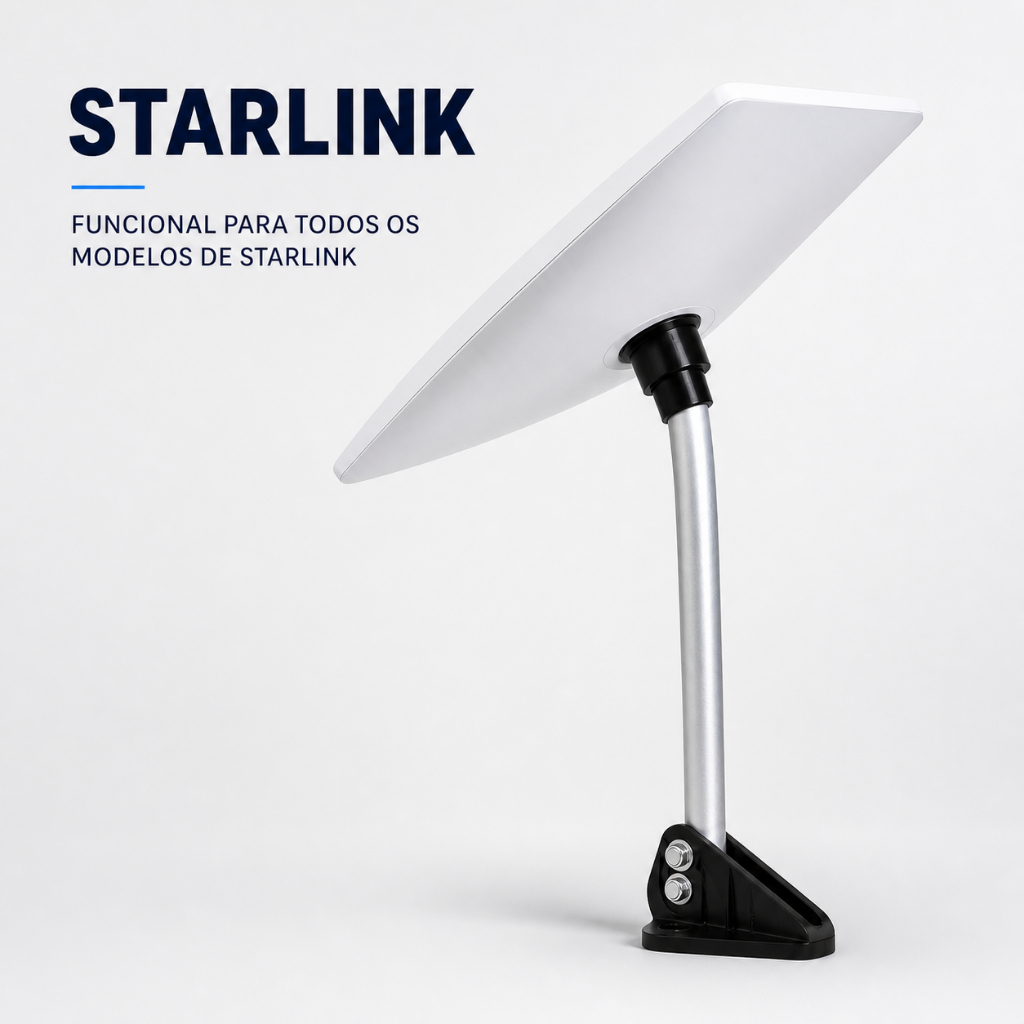 Suporte Para Starlink Mini Gen 4 Painel Rotacional  Universal