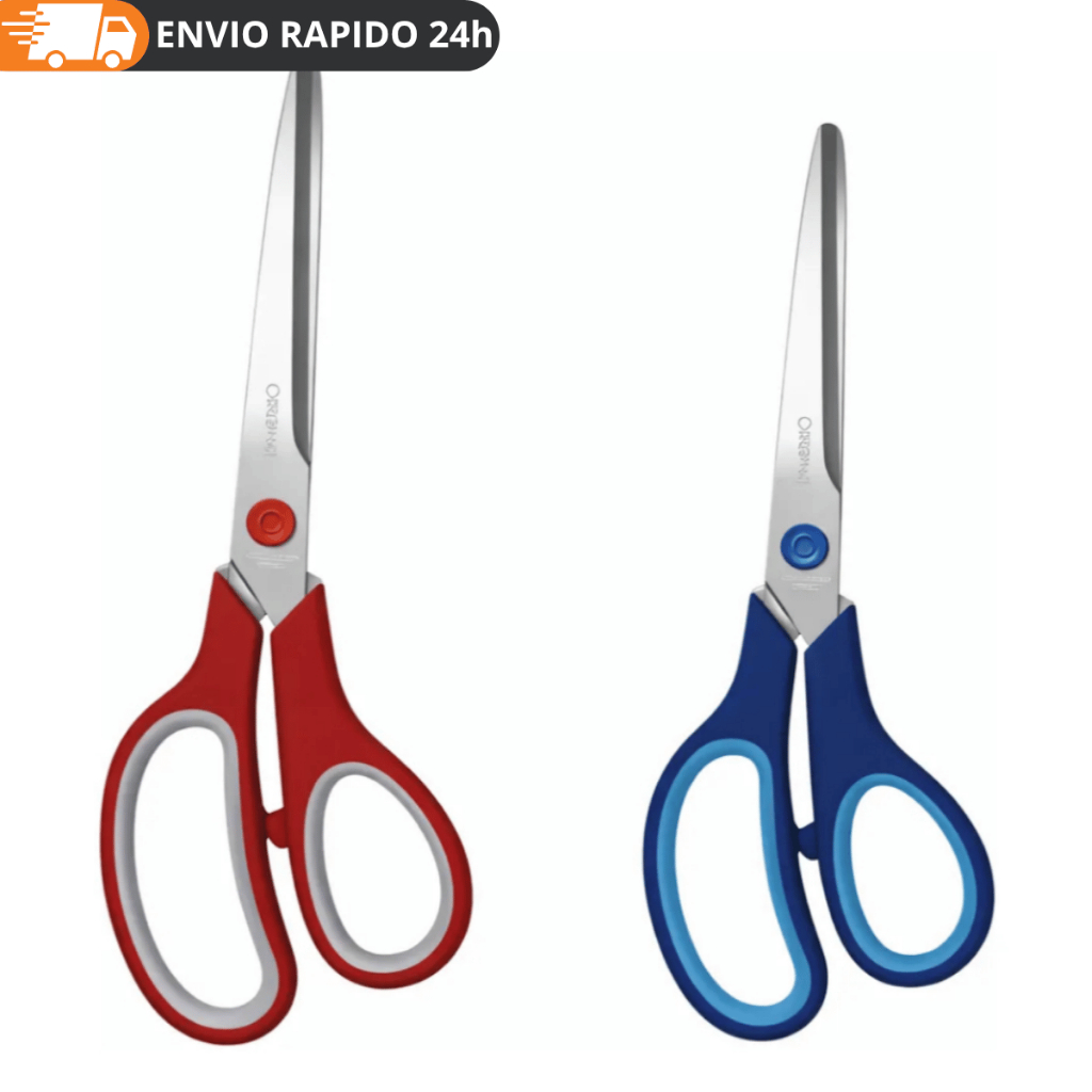 Tesouras Multiuso Colorida Aço Inox 9,5 Profissional
