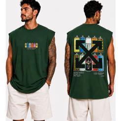 Regata Masculina Oversized Masculina Premium Academia Casual Conforto e Qualidade DTF Suedine