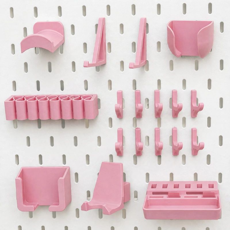 Acessórios Para Painel Perfurado Pegboard SKADIS Gamer Gancho Suporte Headset, Teclado, Controle, Celular, Mouse