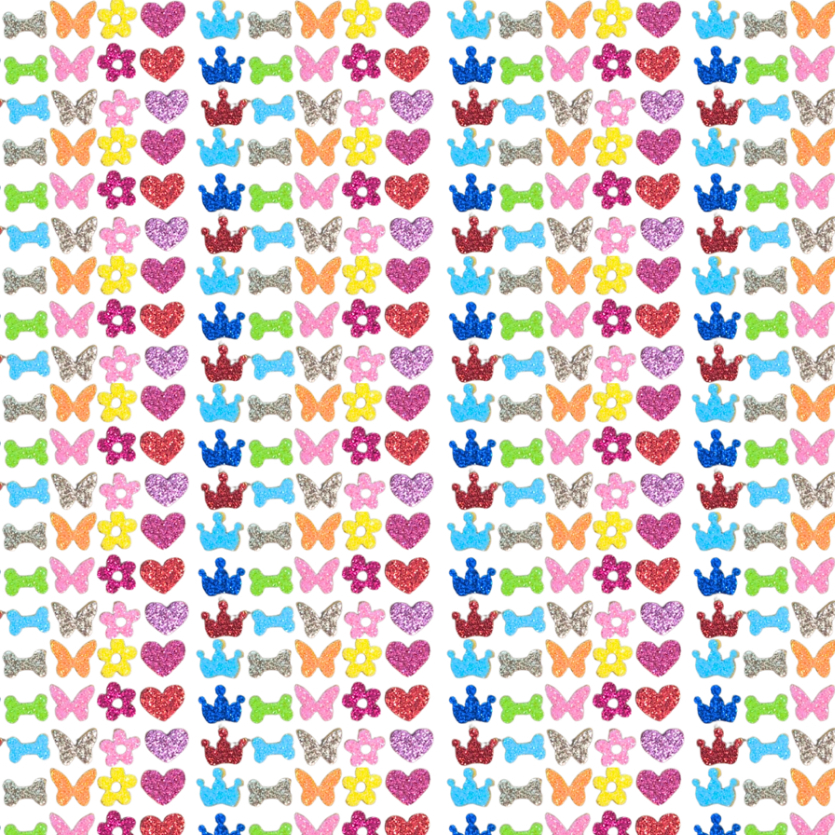 400| 200| 100 Mini Adesivos Pet