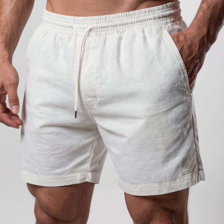 Kit 3 Bermudas Masculinas Linho Elastano Praiana Confortável Verão — DOCE LAR store