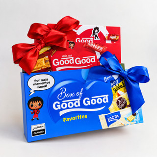 Box of good good - caixa de bombom personalizada box of good good - Acompanha bombons