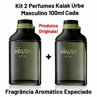 Kit 1 ou 2 Perfume Kaiak Urbe Masculino Original -100ml