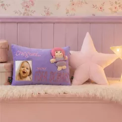 Almofadas De Pelúcia Decorativa Para Quarto De Bebê Santo Anjo Nuvem Anjo Da Guarda Flor Margarida