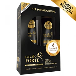Kit Cavalo Forte 500ml Haskell | Shampoo + Condicionador