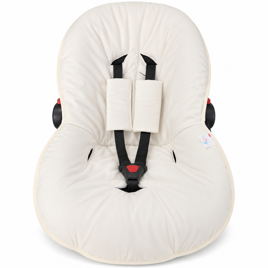 KIT PASSEIO  - Capa para Bebê Conforto e Protetores de Cinto- SEGURANÇA DO BEBÊ