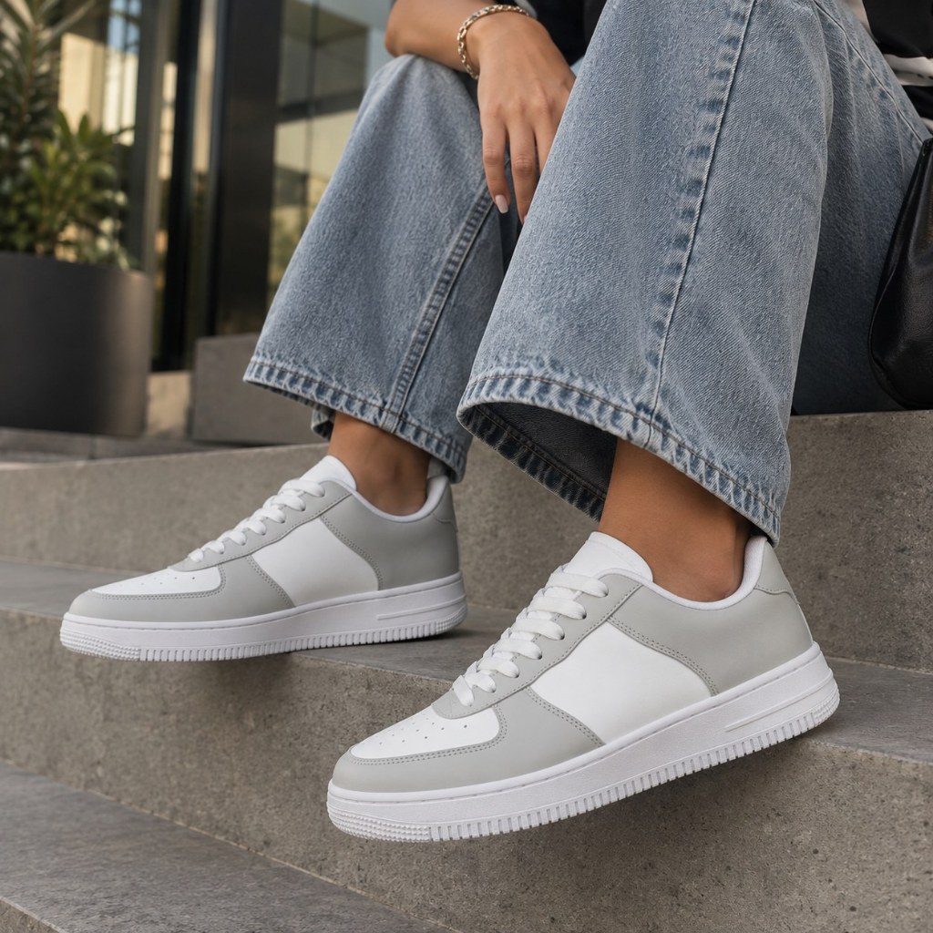 Tênis Feminino Casual Estiloso Urbano Street Versátil Blogueira Macio Leve Envio Imediato