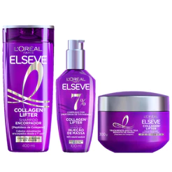 Kit Rotina Encorpadora Collagen Lifter (3 Passos)