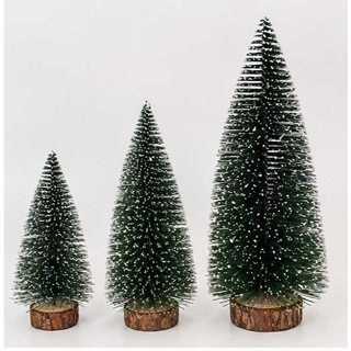 mini árvore de natal pinheiro nevada enfeite decoração natalina 15-20-30cm