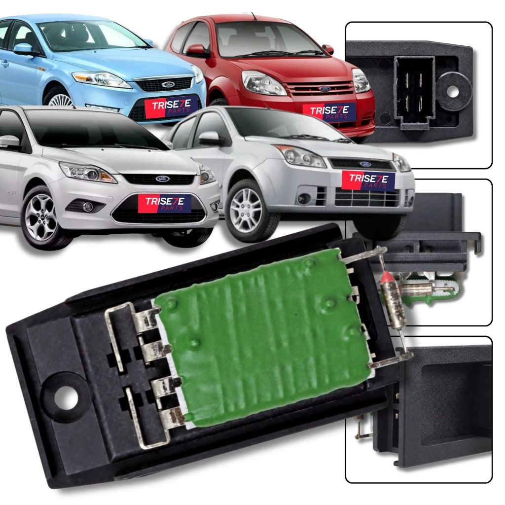 Resistência do Ventilador Interno do Ford Focus Ka Fiesta Mondeo - 12 V