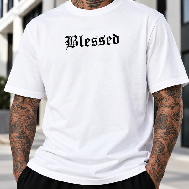 Camiseta Blessed Angel – Camisa Blessed Angel - ESTILO, PERSONALIDADE E ATITUDE! 🪽🖤