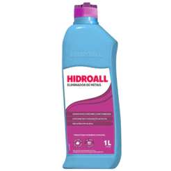 Eliminador de Metais Hidroall 1 Litro Para Piscinas