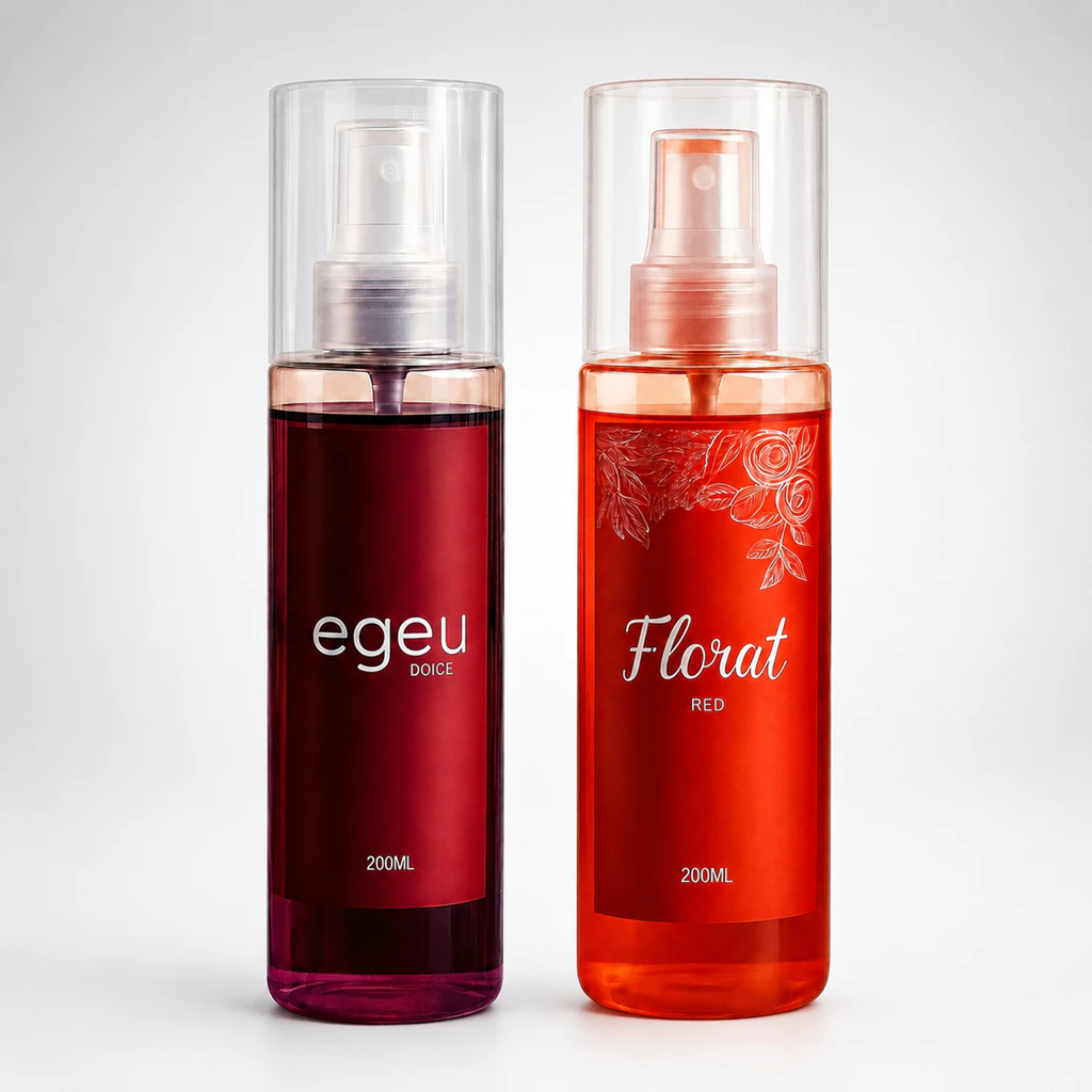 Kit Body Splash Dolce + Florata Red 200ml Feminino. — imagem 1