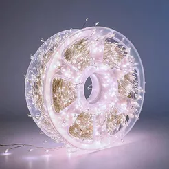Cordão Luz Fogos Artifício LED 10M/20M Com Controle Remoto IP44 À Prova D'água Decoração Quarto Festa Natal