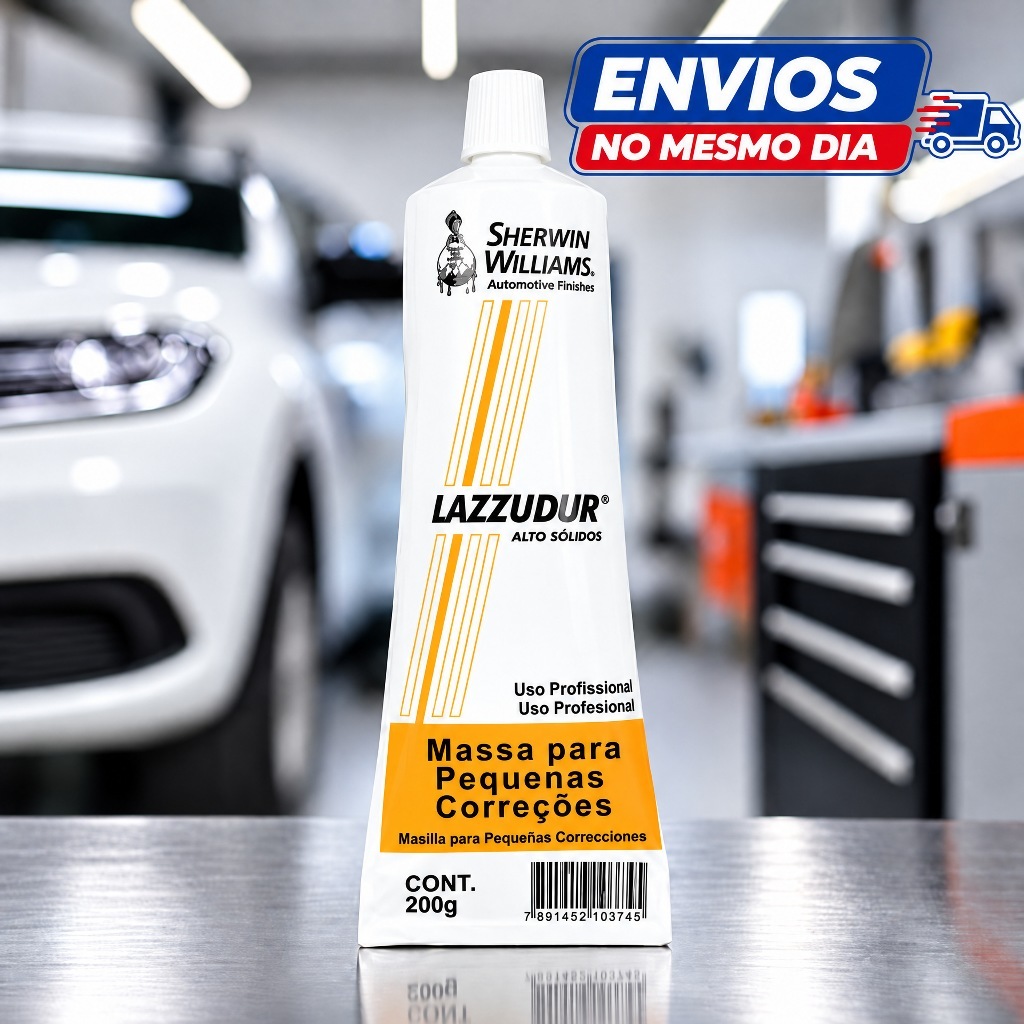 Massa Pequenas Correções Automotivo Lazzuril 200g
