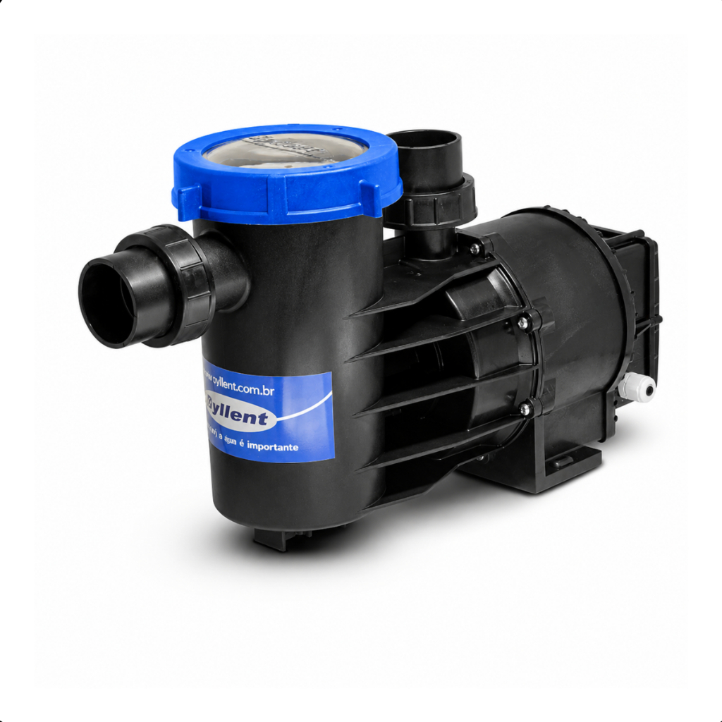 Motobomba Com Pré-Filtro 1/5CV 220V 60Hz Para Piscina – Syllent