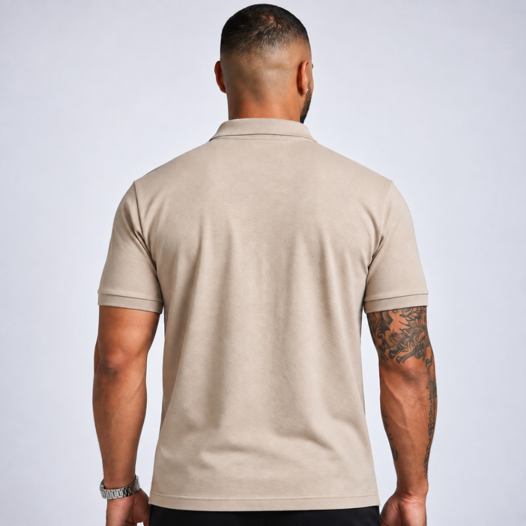 Camisa Polo Masculina Algodão Piquet · foto 2