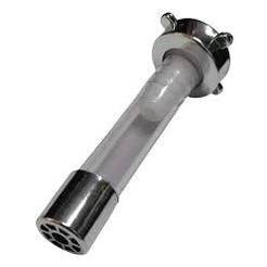 Bico arejador torneira tanque mangueira transparente / preta