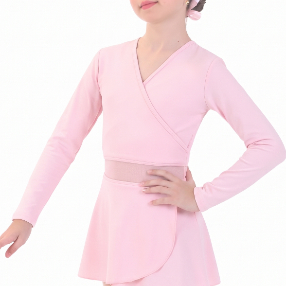 Casaco De Amarrar Infantil - Uniforme De Dança/ballet/casaquinho/frio