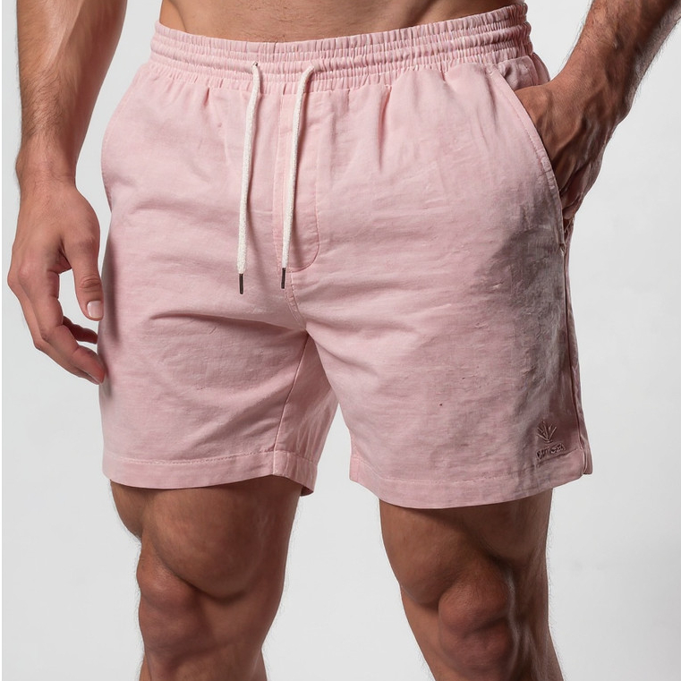 Kit 3 Bermudas Masculinas Linho Elastano Praiana Confortável Verão — DOCE LAR store