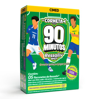 Jogo 90 Minutos Corneta, Jogo de Cartas de Futebol, Para Jogar Assistindo a Partida, Festa Churrasco Bar Adulto