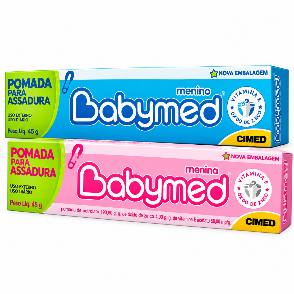 Pomada para Assaduras Babymed Cimed 45g