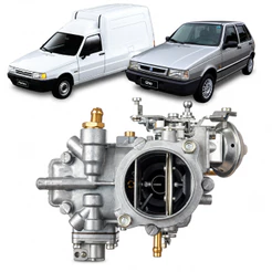 CARBURADOR FIAT UNO 1.3 1983/1993 ELBA FIORINO PRÊMIO GASOLINA WEBER 190
