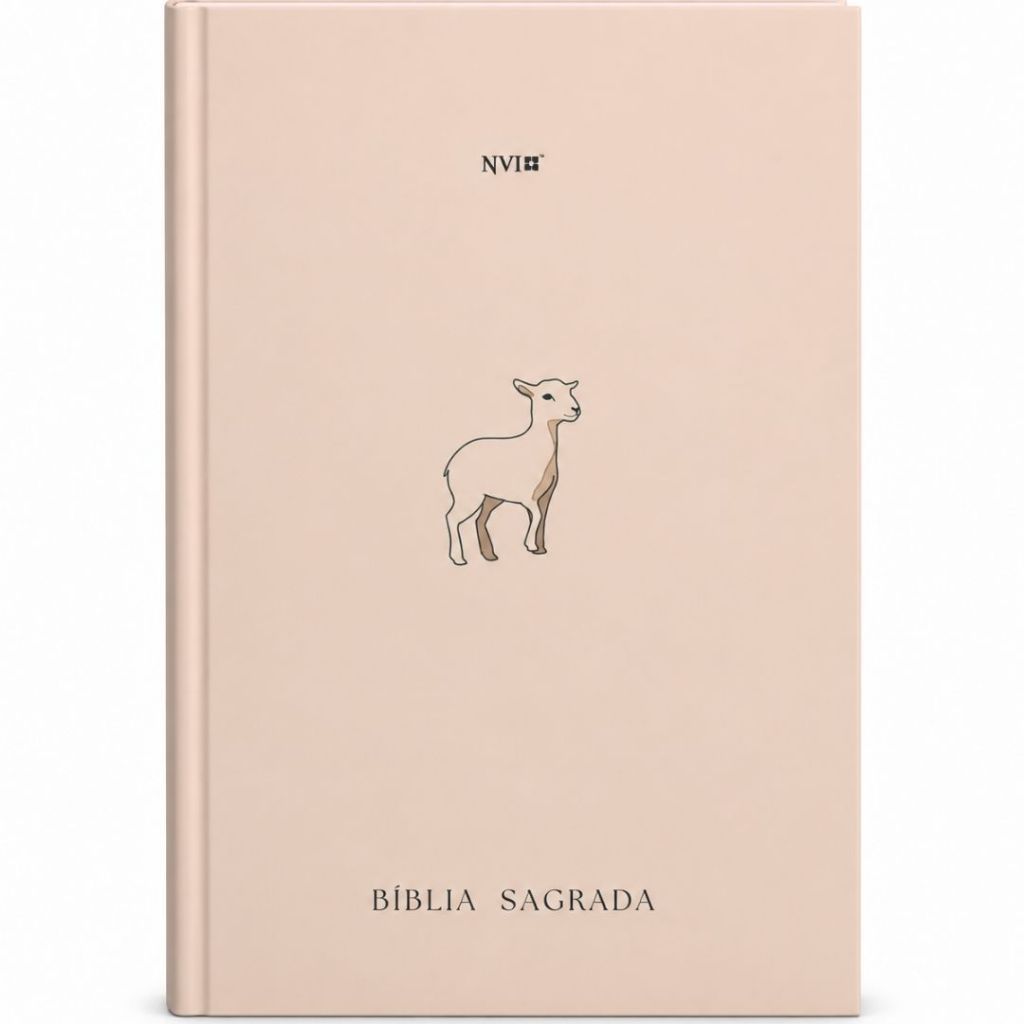 Bíblia Sagrada Slim | NVI | Capa Dura | Cordeiro de Deus