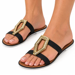 Rasteirinha Moleca 5297.481 Feminina Casual Leve e Confortável