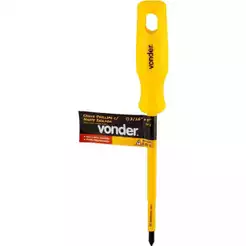 Chave Phillips Isolada 3/16 X 5 Aço Cromo Vanádio Vonder