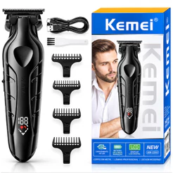 Kemei 2269 Aparador De Cabelo Sem Fio Clipper Elétrico Cabeça Máquina Profissional De Barbeiro Kemei