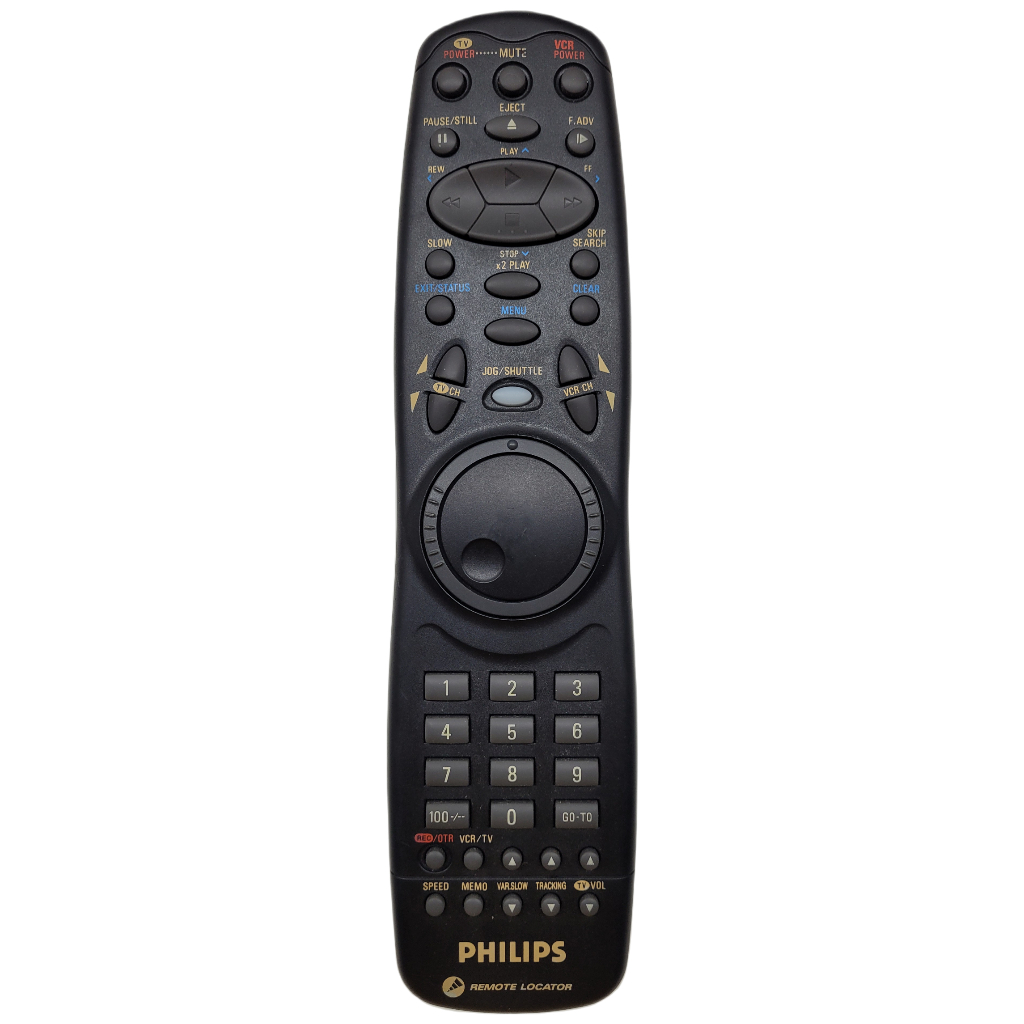 Controle Remoto Video Cassete Philips Rt 8482/01 Vr756 Orig