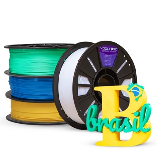 KIT Filamento PLA - Copa do Mundo Voolt3D em Oferta na Shopee