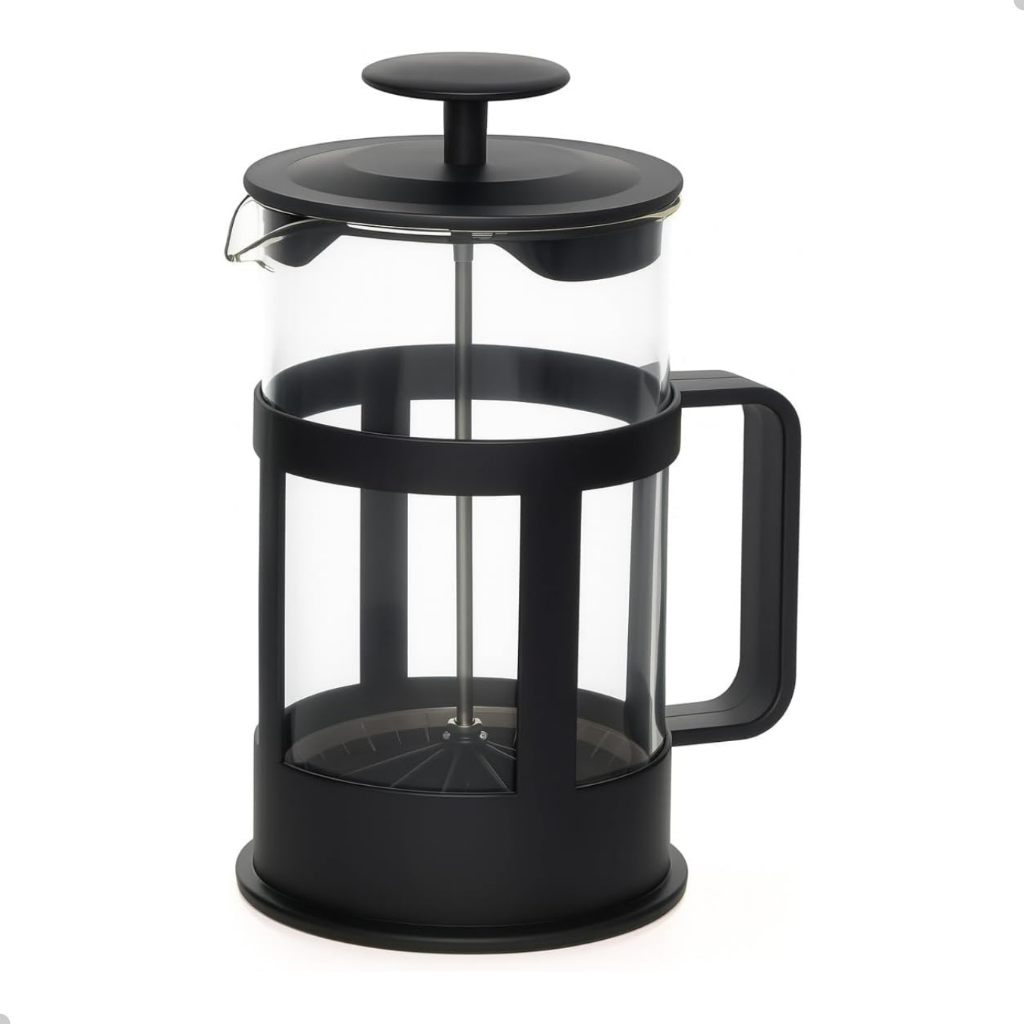 Cafeteira Francesa 300ml em Vidro Café Expresso Chá Leite Cremoso Barista